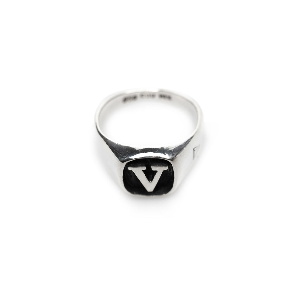 Initial V Conviction Ring