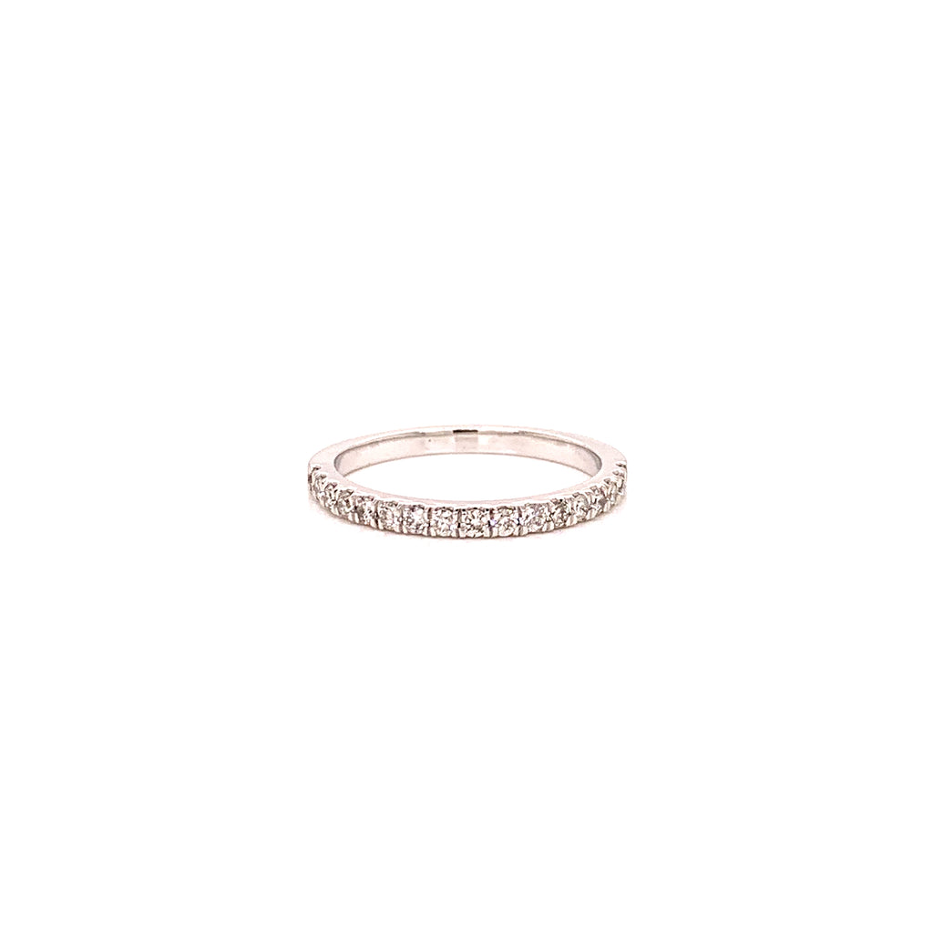 Churumbela Ring 14K White Gold With 17 Diamonds .33ct