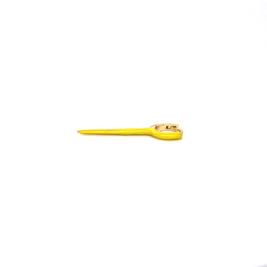 Piercing Mini Huggie Con Spike Largo