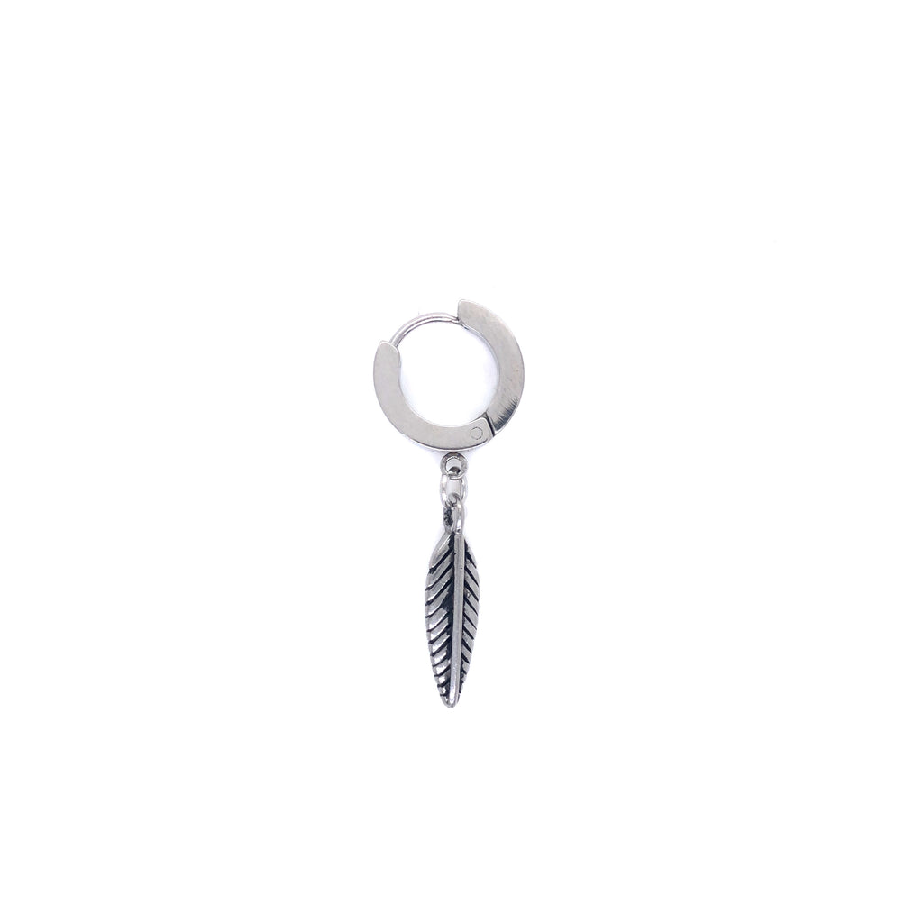 Steel Piercing Piercing Man Hanging Feather
