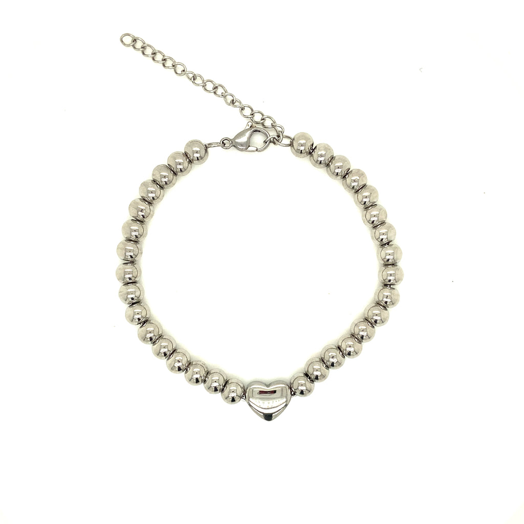 Balin Heart Steel Bracelet