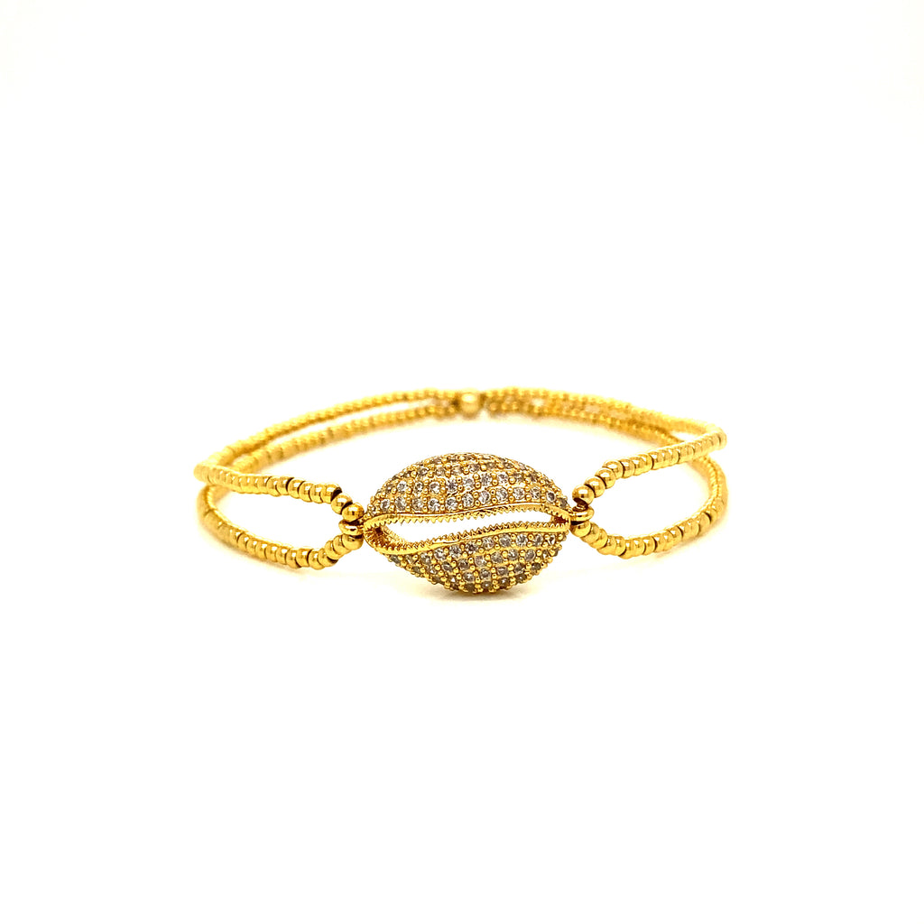 Elastic Bracelet Conchita Zirconias