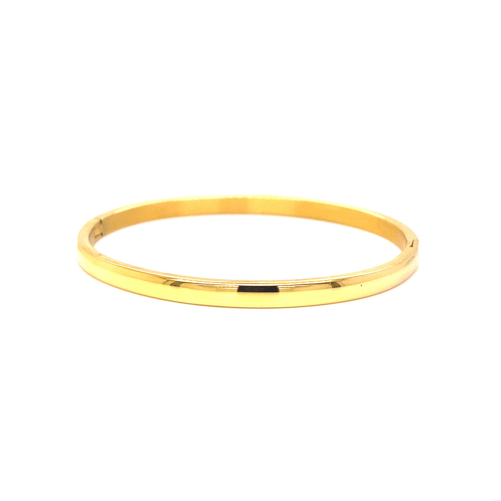 Pulsera Acero Ovalada Delgada