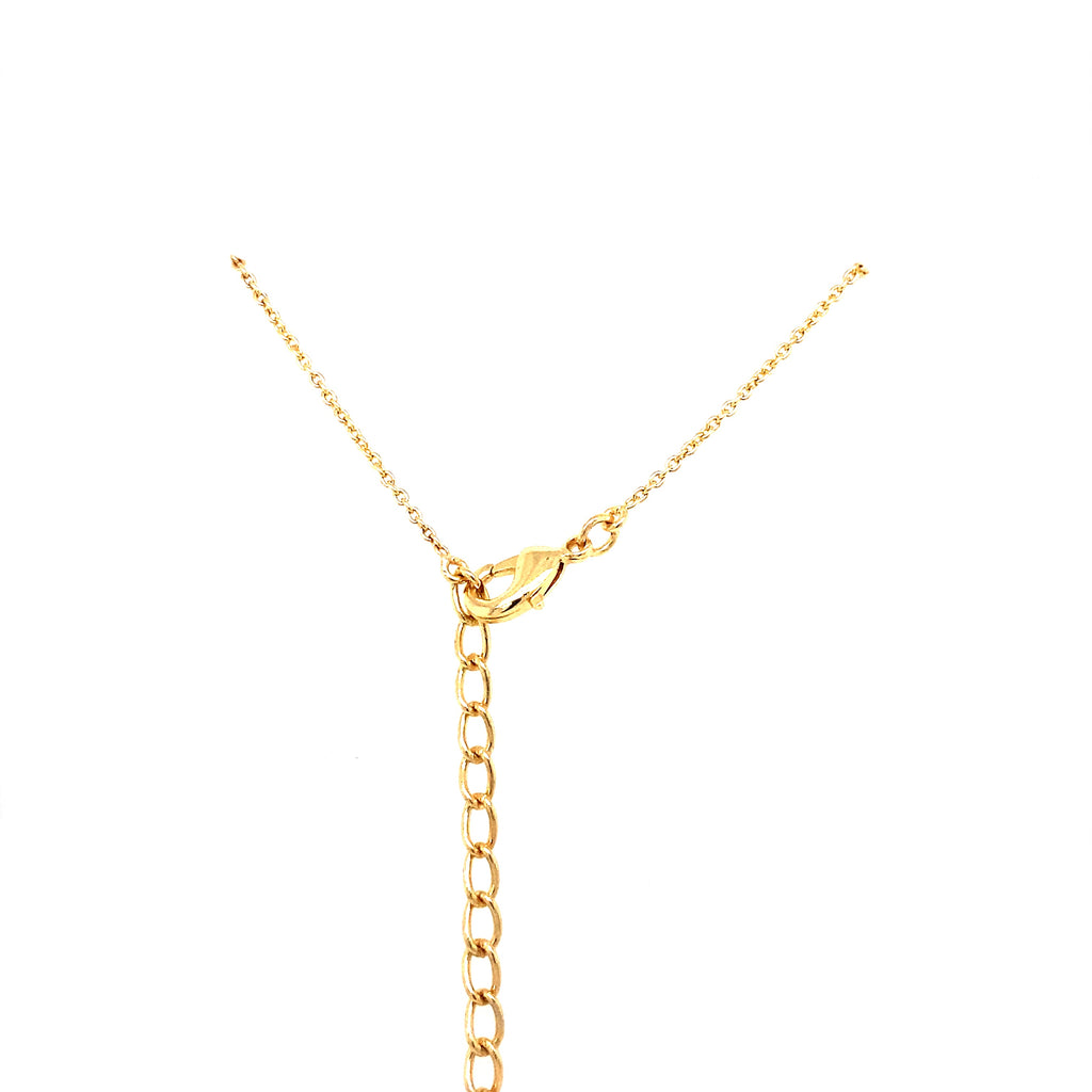 Collar Liquidación Fino 5 Labradoritas Y Gota Larga