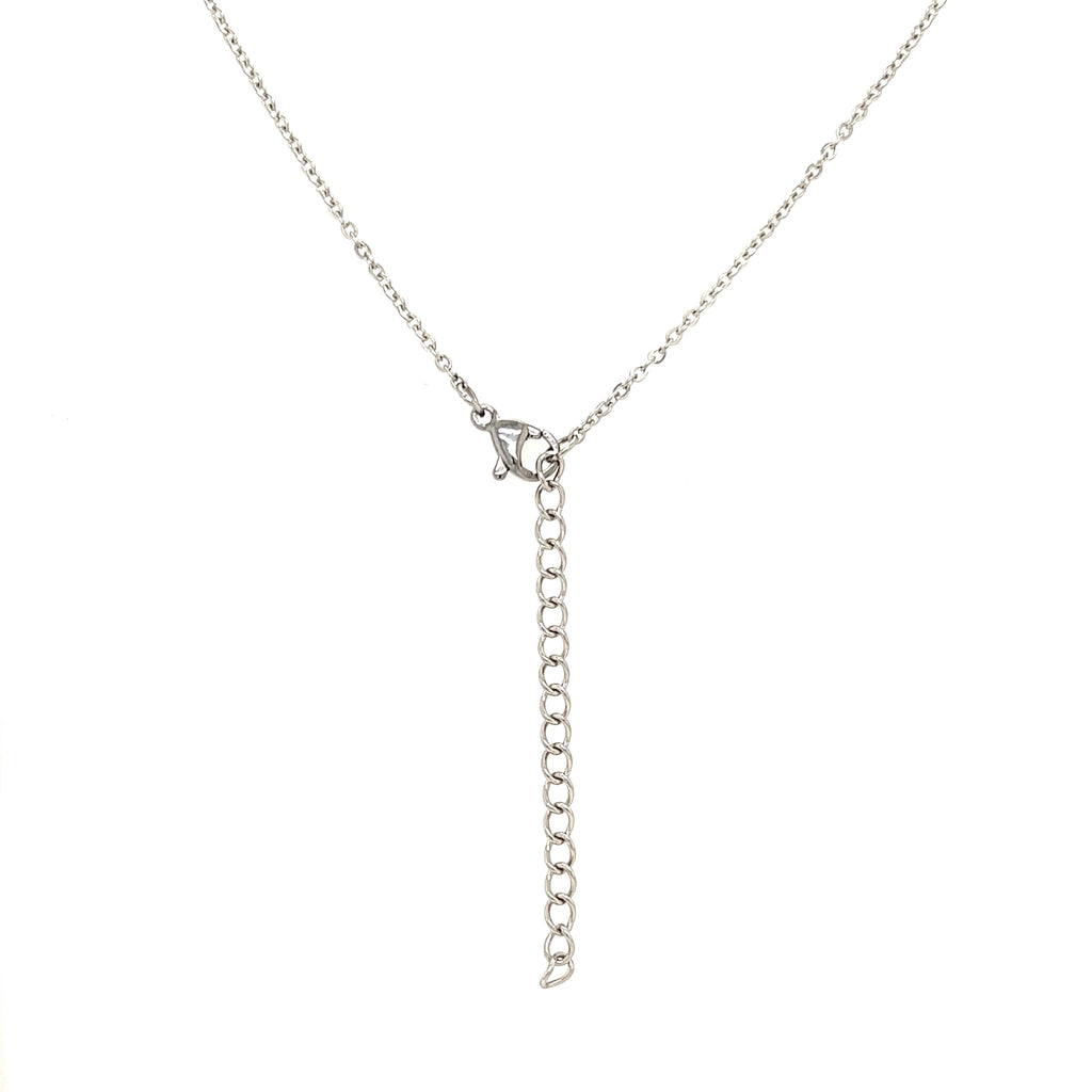 Collar Liquidación Acero Moneda No. Romanos y Karma
