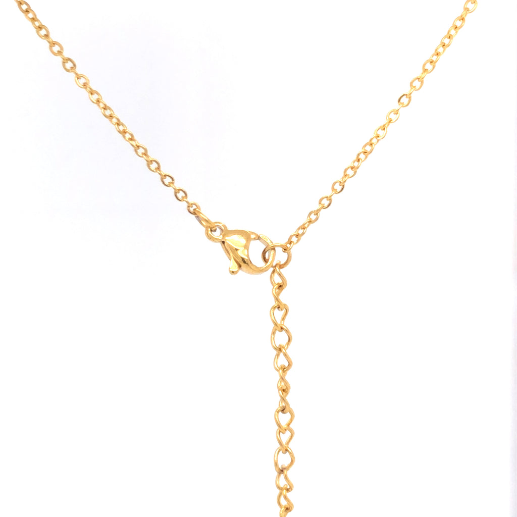 Collar Liquidación Moneda Rosa De Los Vientos Esmaltada