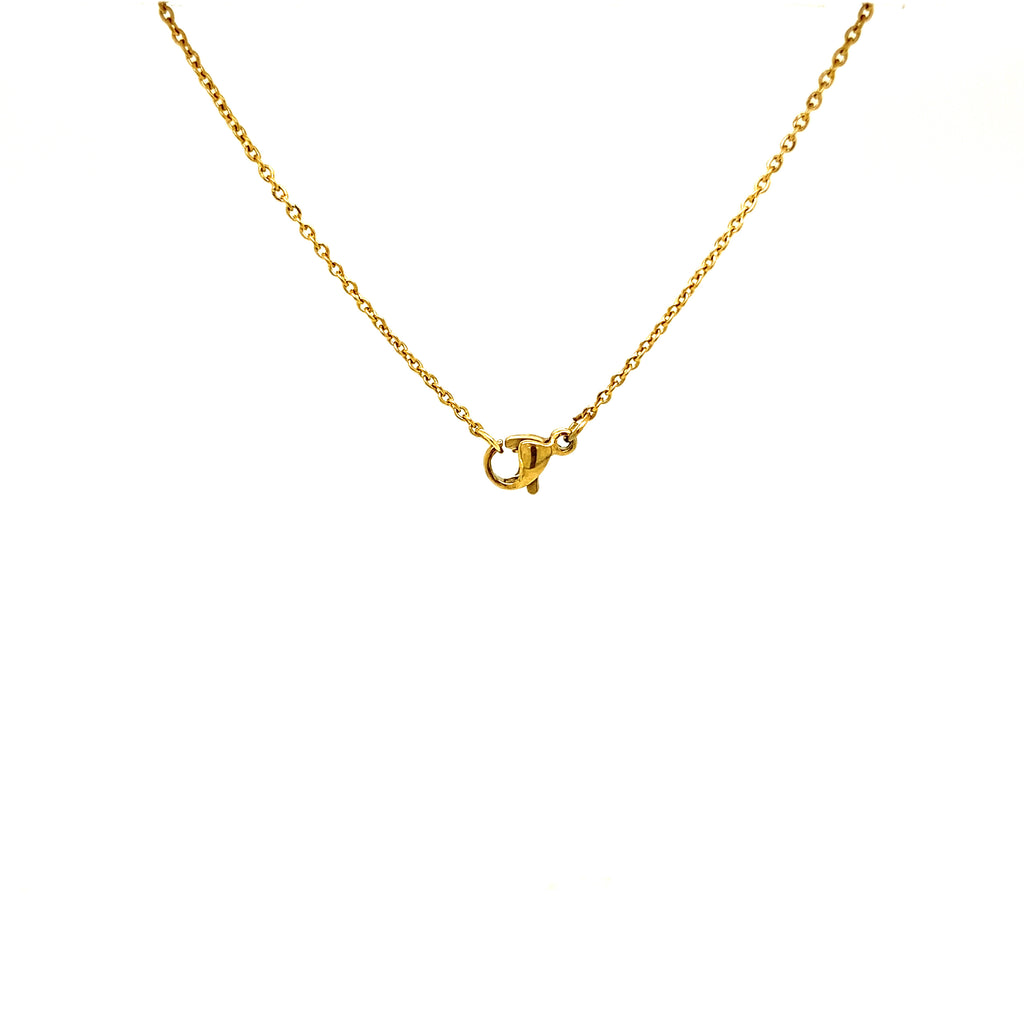 Collar Liquidación Acero Dije Un Niño