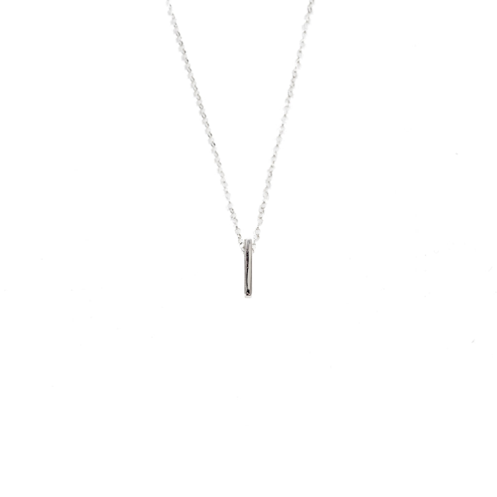 Essential Initial Necklace "I"