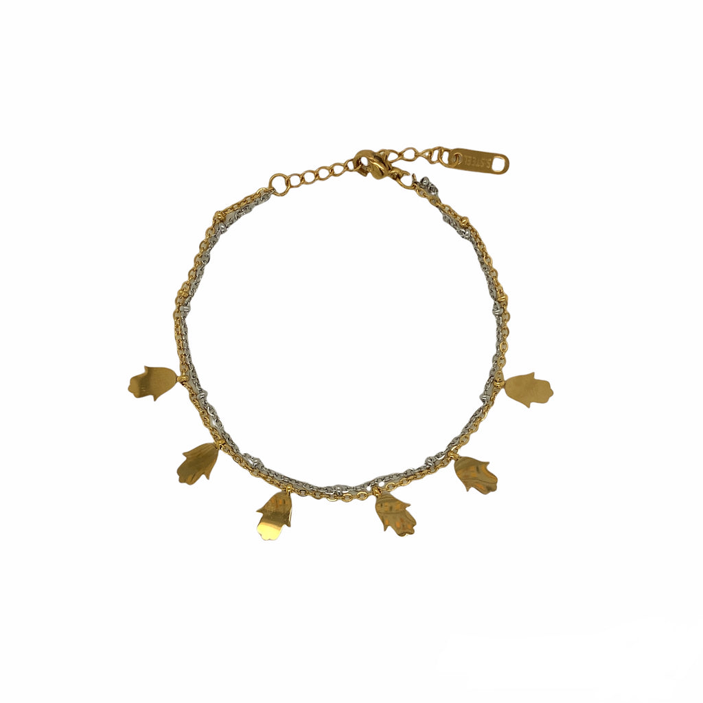 Combined Steel Bracelet 6 Hands
