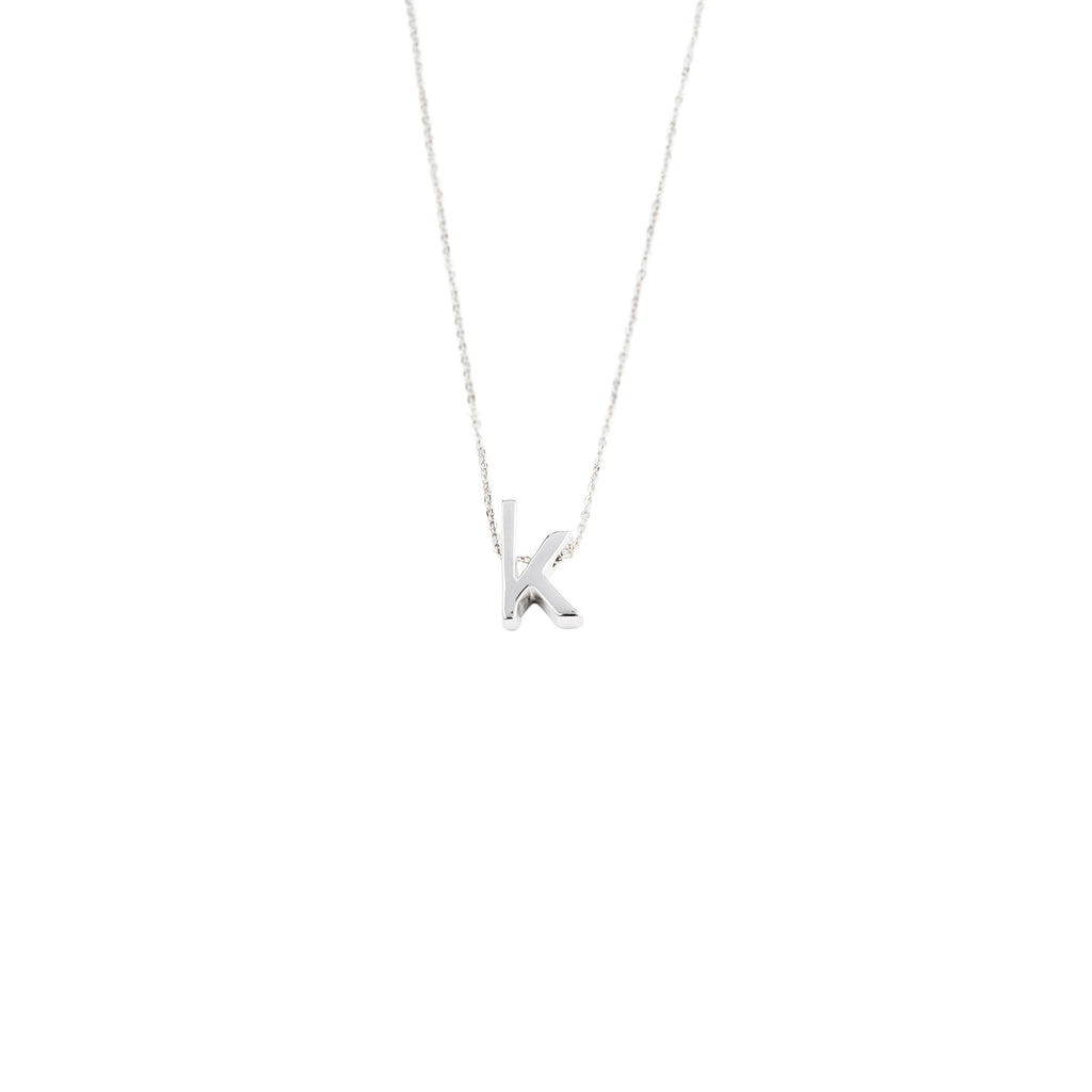 Essential Initial Necklace "K"