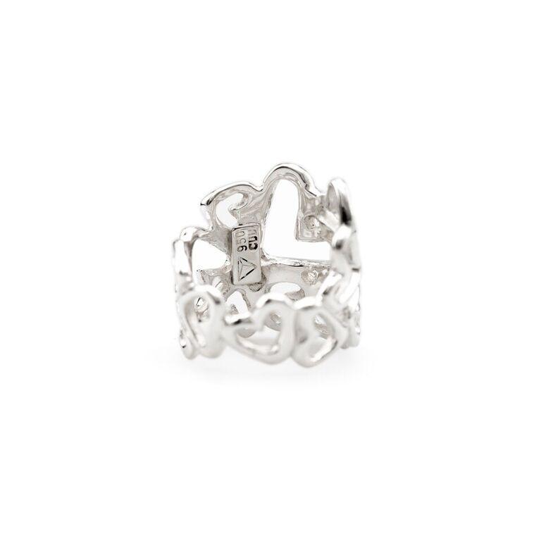 Various Hearts Contour Ring
