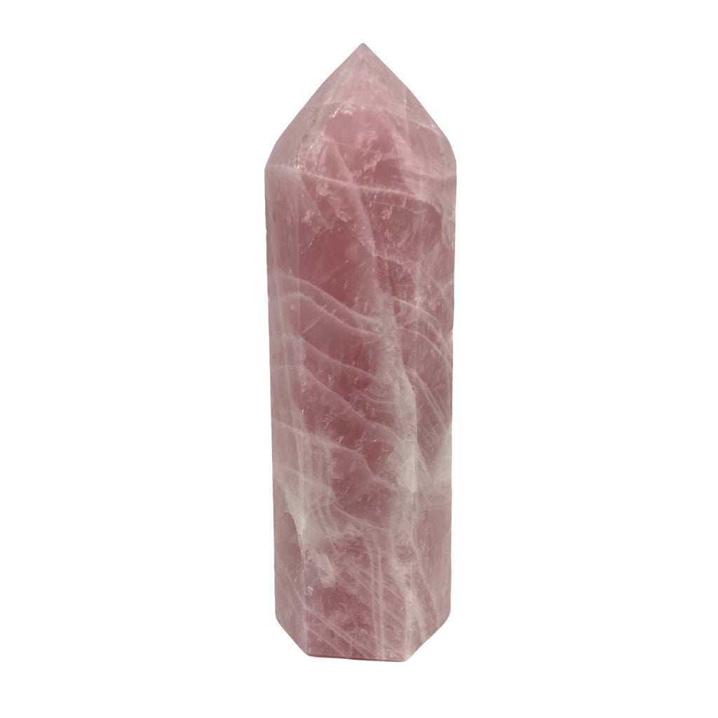 Large Rose Quartz Point