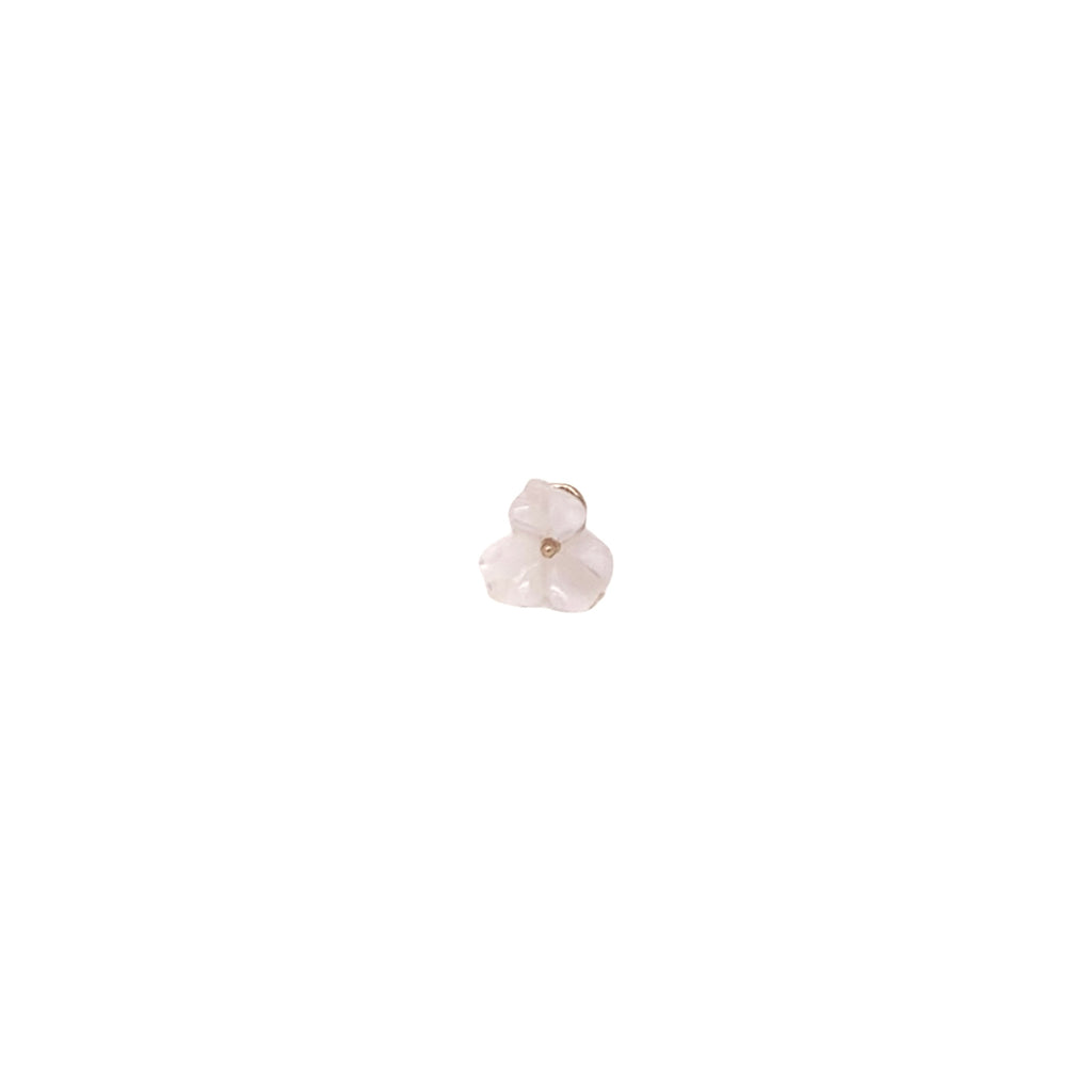Piercing Broquel Oro 14K Madre Perla