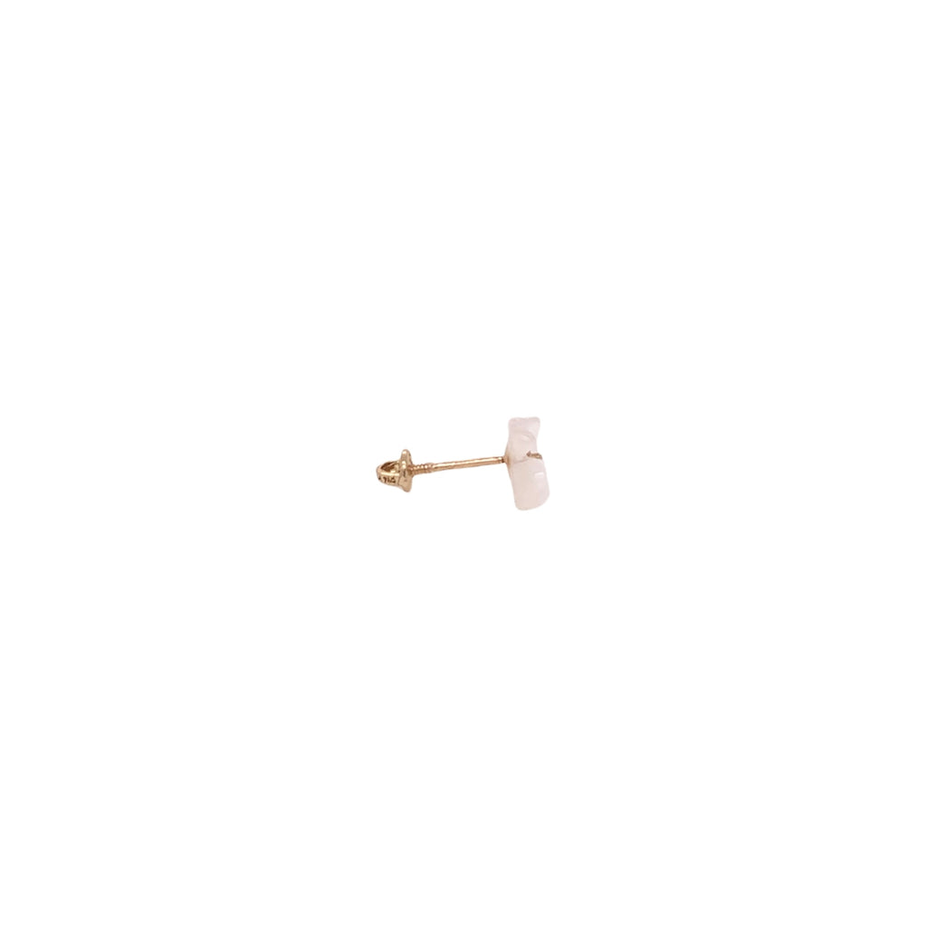 Piercing Broquel Oro 14K Madre Perla