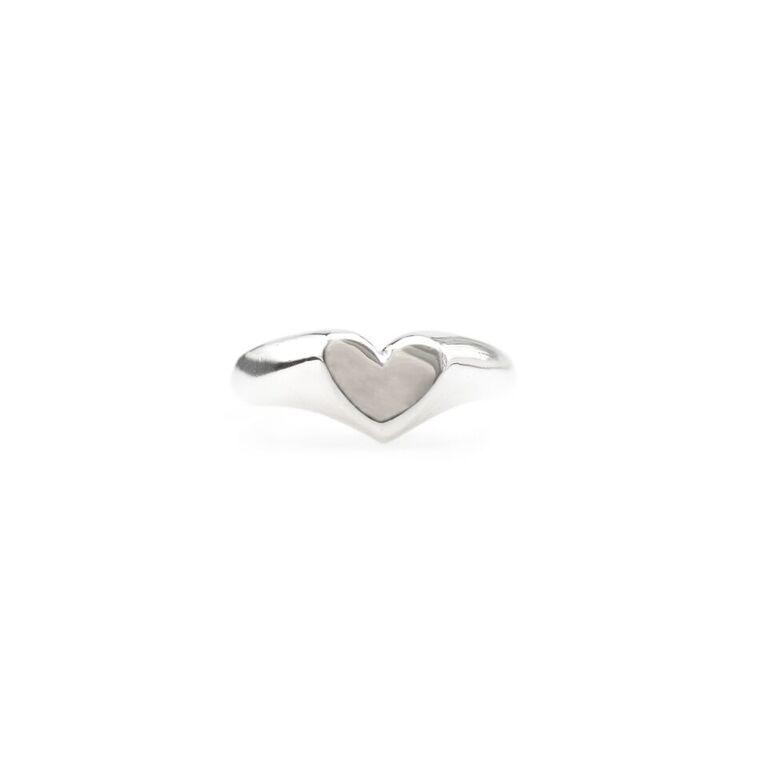 Pinky Heart Conviction Ring