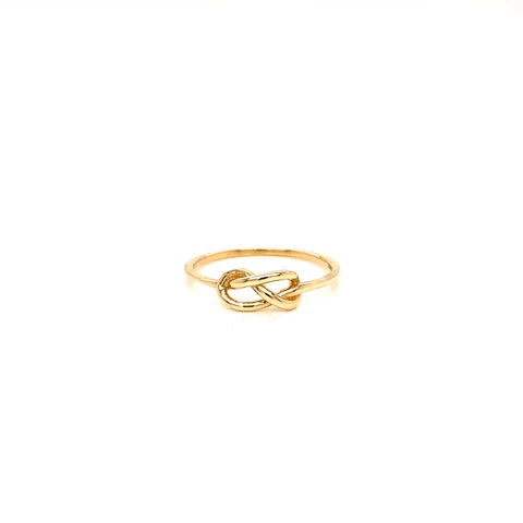 10k Gold Ring Knot