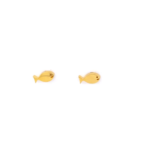 Steel Post Earrings Fish