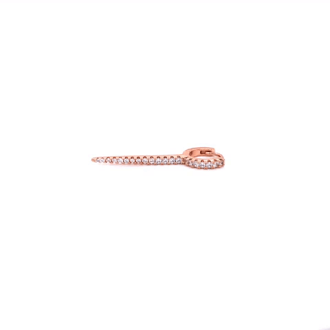 Piercing Mini Huggie Con Spike Largo